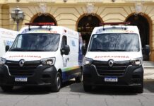 Hospital Regional do Agreste recebe duas novas ambulâncias de UTI móvel