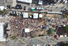 Operação de drones no Pré-Carnaval Multicultural de Caruaru