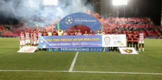 Sport e Náutico empatam por 3 a 3 no primeiro jogo da final do Pernambucano da Série A1