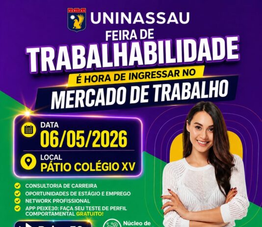 UNINASSAU realiza Feira da Trabalhabilidade no Agreste e Sertão com vagas e networking
