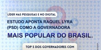Líder nas pesquisas e no digital: Estudo aponta Raquel Lyra como governadora mais popular do Brasil