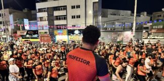 Aulão de Dubai Dance inspirado em Léo Santana movimenta academia em clima de São João