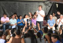 Miguel Coelho participa de entregas de obras e inauguração de Cozinha Comunitária em Nazaré da Mata
