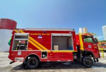 Bombeiros de Caruaru recebem novo veículo para incêndios