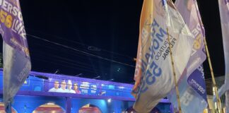 Multidão lota comitê de Anderson Luiz em inauguração com Rodrigo Pinheiro, Fernando Monteiro e vereadores