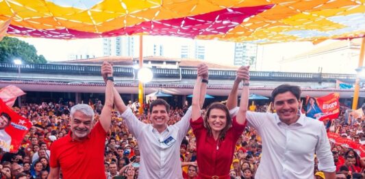PSB confirma candidatura de João Campos ao Governo de Pernambuco; Marília Arraes (PDT) e Humberto Costa (PT) são os candidatos ao Senado na chapa