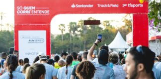 Ruas do Recife recebem corredores para etapa da Santander Track&Field Run Series